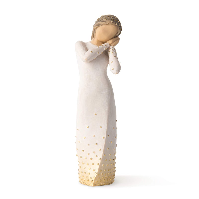 Willow Tree Wishing, Sculpted Hand-Painted Figure - Image 1
